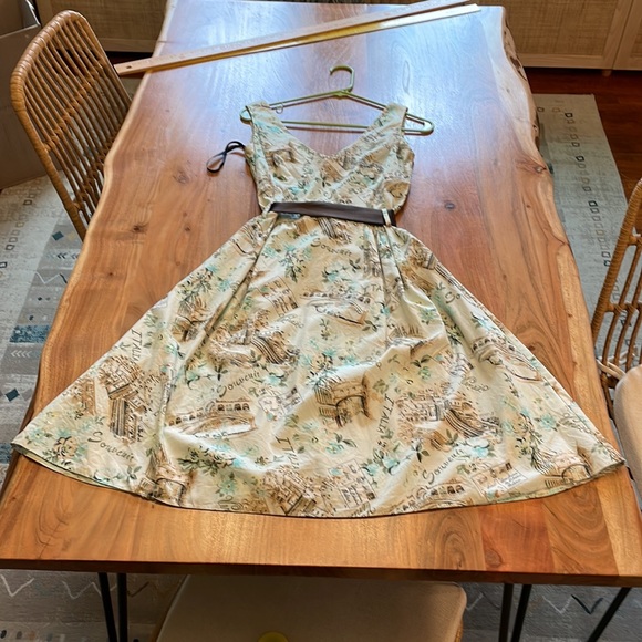 Dorothy Perkins “Venice Souvenir” cocktail dress- Uk 10 - Picture 5 of 12